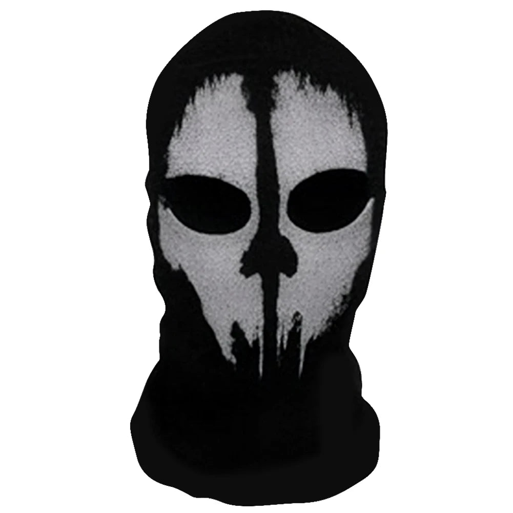 Halloween new mask Black Mask Balaclava Beanies Hats Men Ghost Skull Full Face Warmly Mask Hood Beanie Ggorros Hombre Casquette