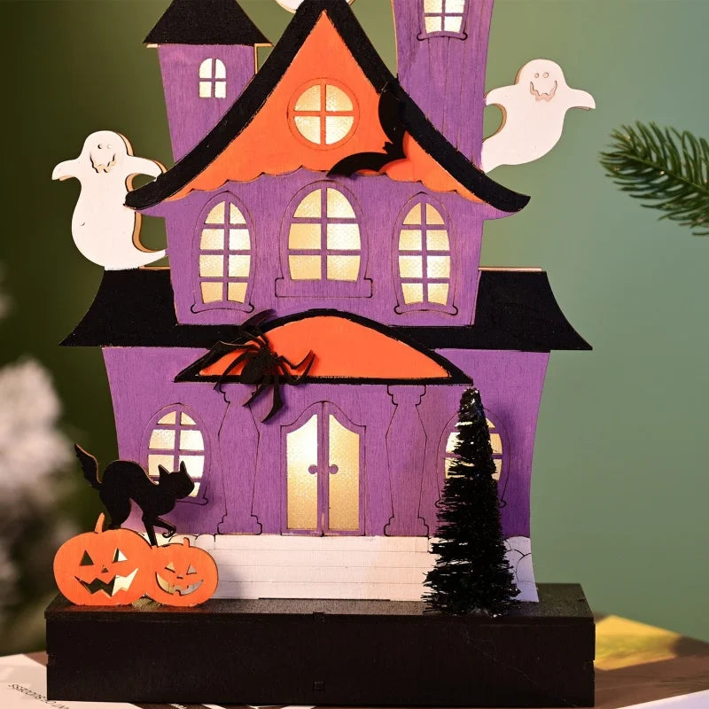 Halloween atmosphere decoration haunted house props arrangement party lighting ghost festival decoration accessories