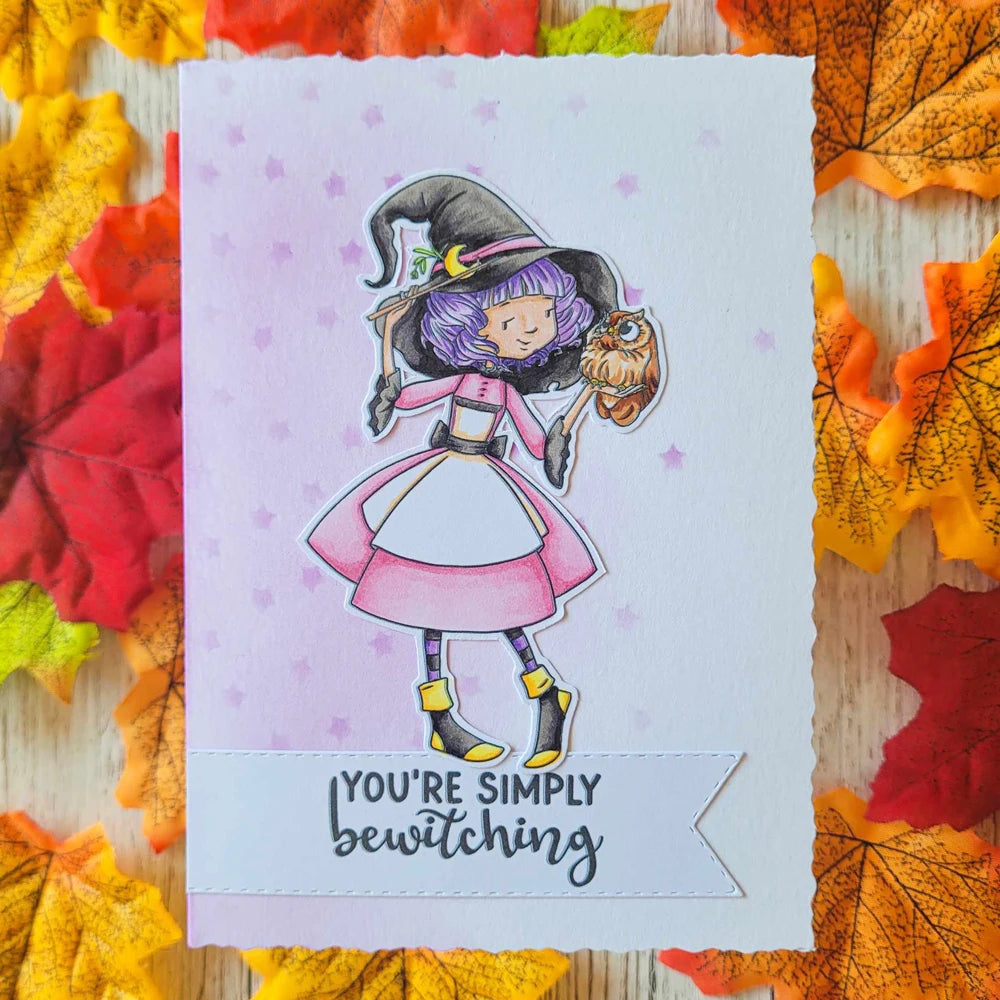 Spooky Tree Tricks No Treats Halloween is Back Metal Cutting Dies/Clear Stamp DIY Card Making Scrapbooking Stencil