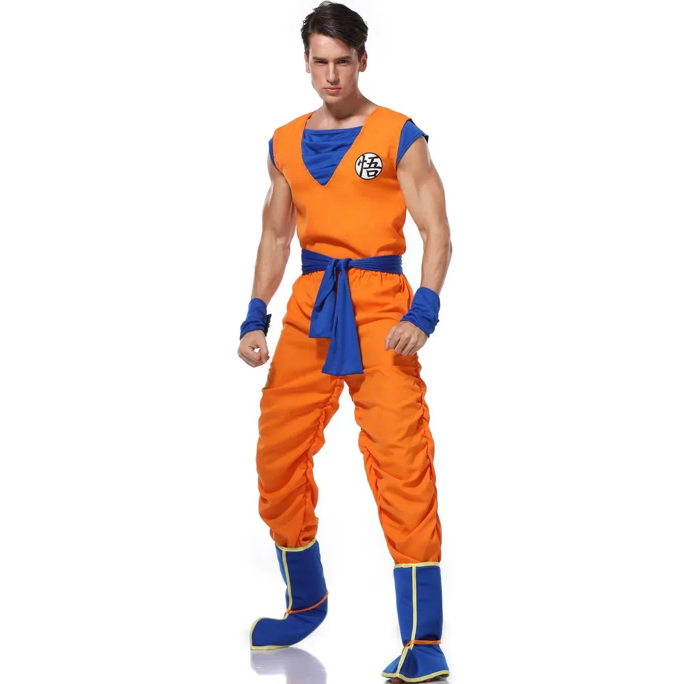 Halloween Costumes Orange pour adultes, anime d'halloween, mascarade de fils, Cosplay, super-héros, jeu de rôle, déguisement
