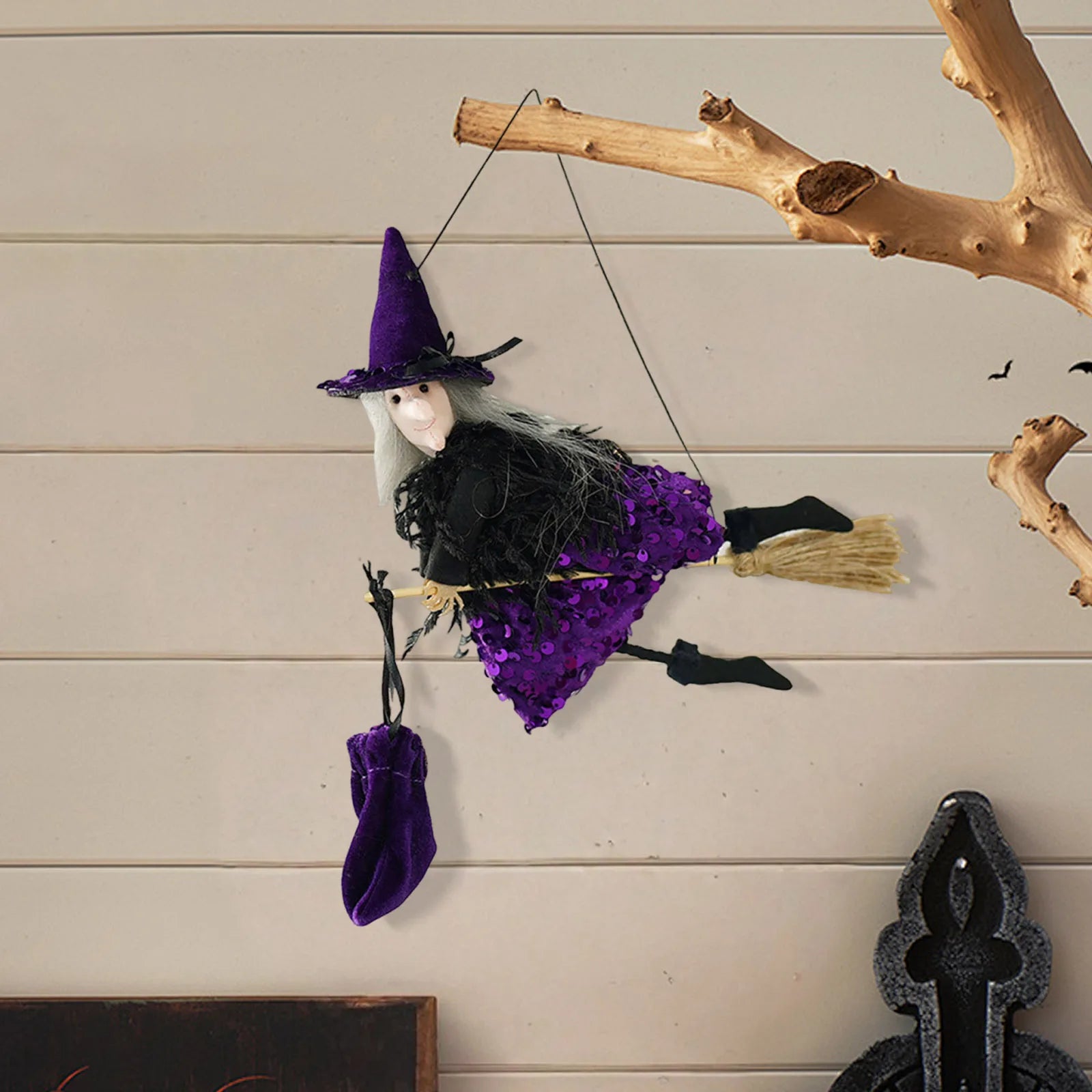 Halloween Decorations Witch Small Pendants Home And Party Decorations Halloween Party Decoration Hanging Pendants Scene Dress Up