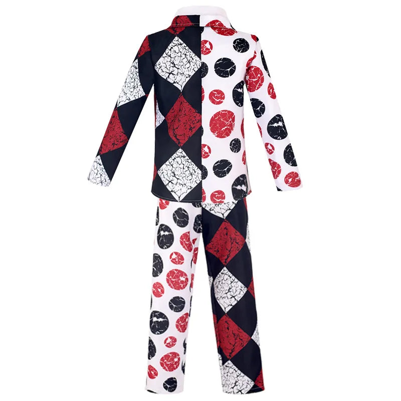 Toddler Sinister Clown Costume for Kids' Scary Creepy Halloween Boy's Suit