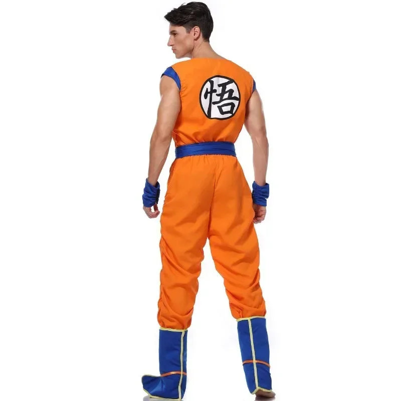Halloween Costumes Orange pour adultes, anime d'halloween, mascarade de fils, Cosplay, super-héros, jeu de rôle, déguisement