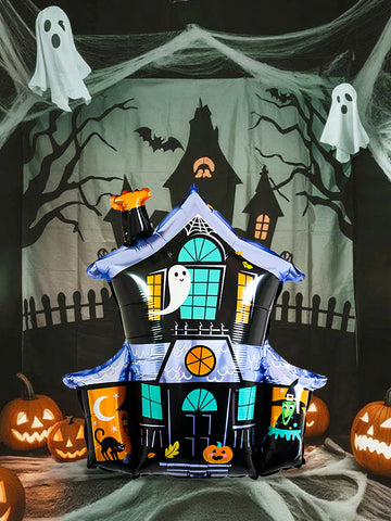 1/2 pcs haunted house balloons,suitable for Halloween parties,haunted houses,trick or treat, and spooky atmosphere decorations.