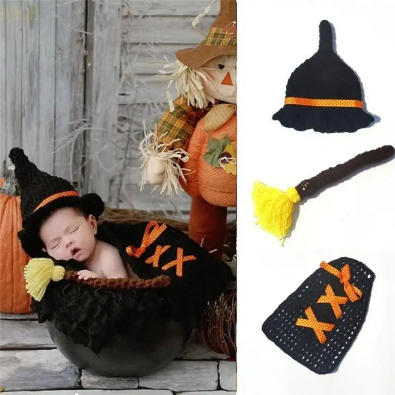 090B Newborns Outfit for Baby Toddler Halloween Clothes Photography Props Costumes