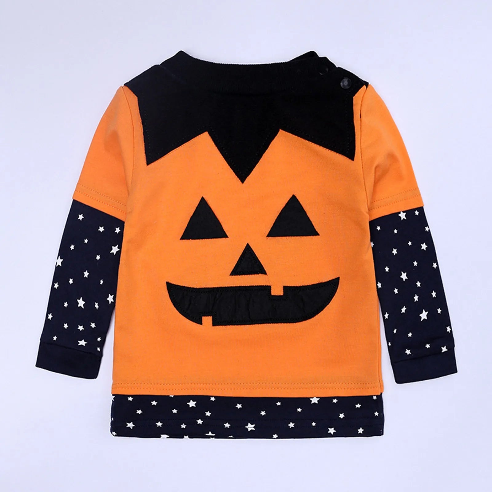 ‌Baby Halloween Costume Set Cute Pumpkin Outfit With Cape Toddler Jack O Lantern Pants Hat And Top For Boys Girls Party