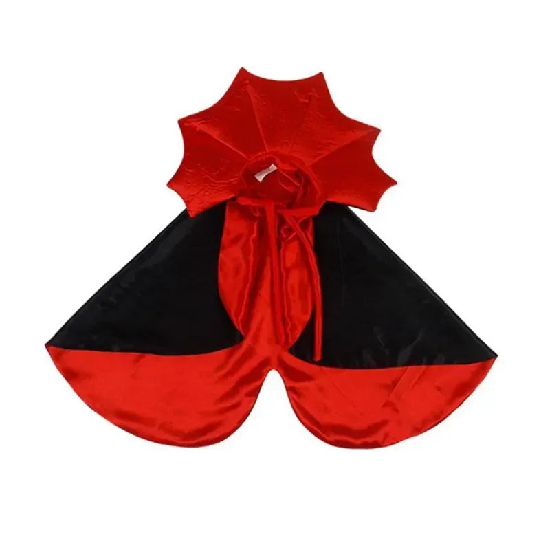 Halloween Pet Costumes Cute Cosplay Vampire Cloak For Small Dog Cat Kitten Puppy Dress Kawaii Pet Clothes Cat Accessoties