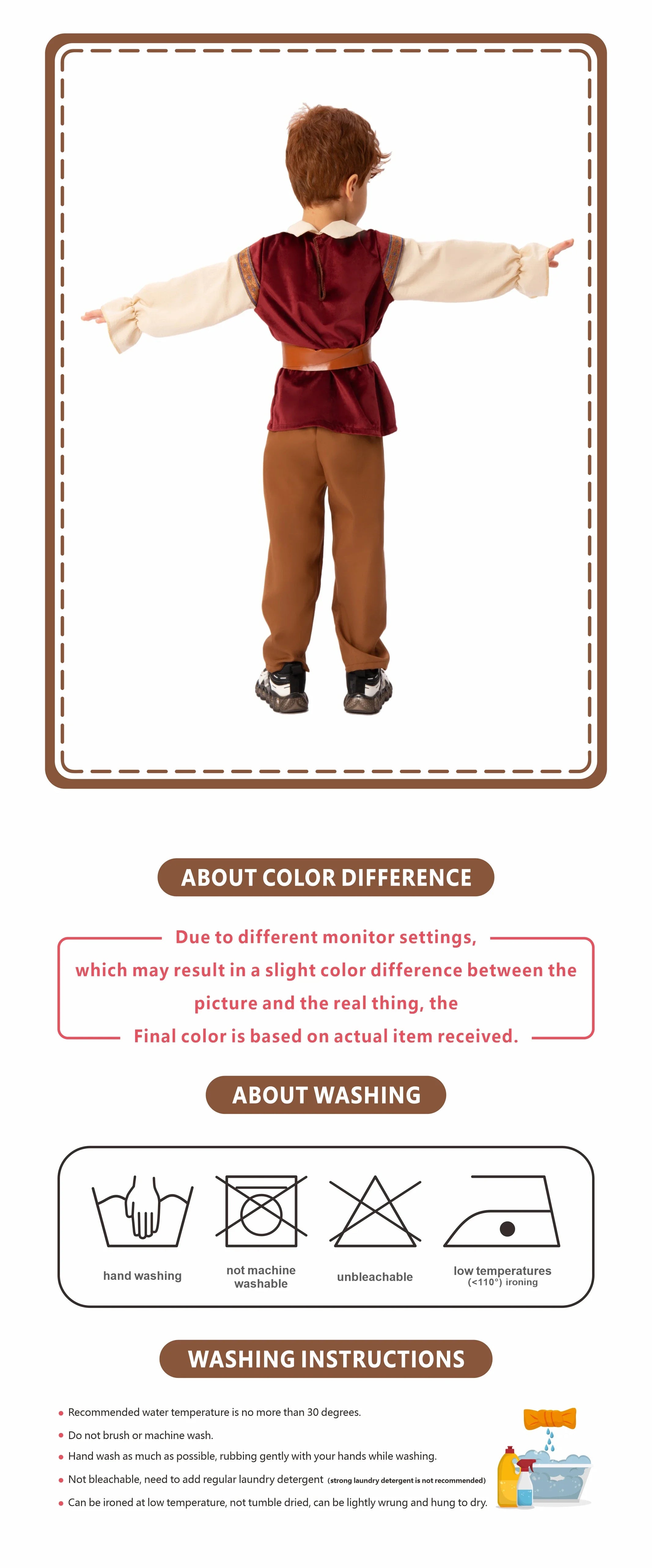 Toddler  and Little Girl Princess Prince Dress Up Costumes, Halloween Birthday Party Daily Dress Up Game Costumes#1#W