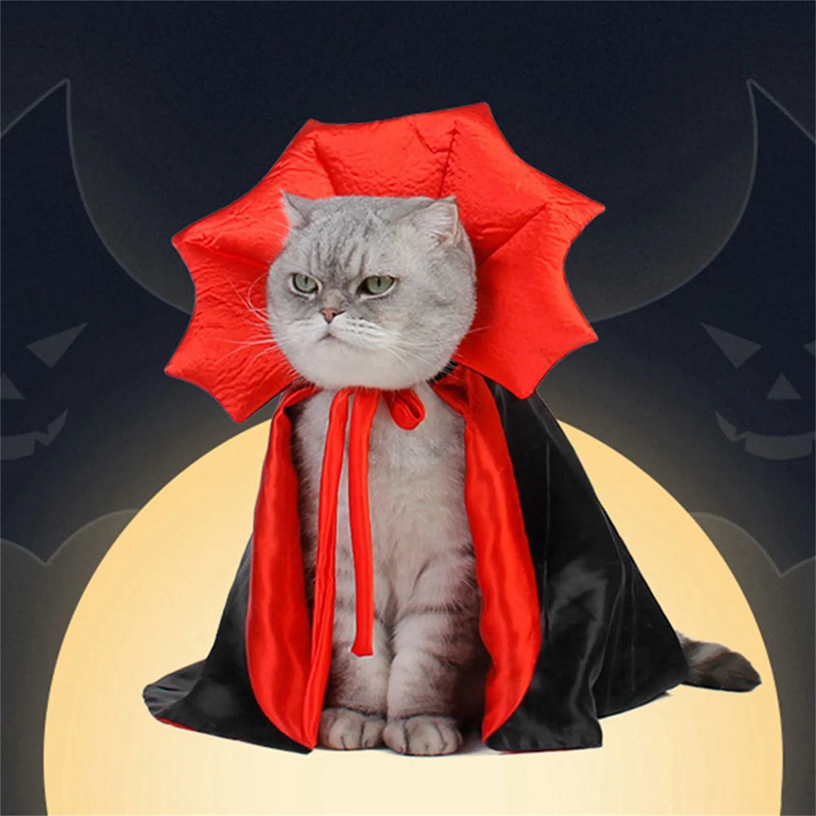 Halloween Pet Costume Cloak Cute Cats Dogs Costumes Cosplay Outfit Holiday Party Decoration Pet Accessoties Gift