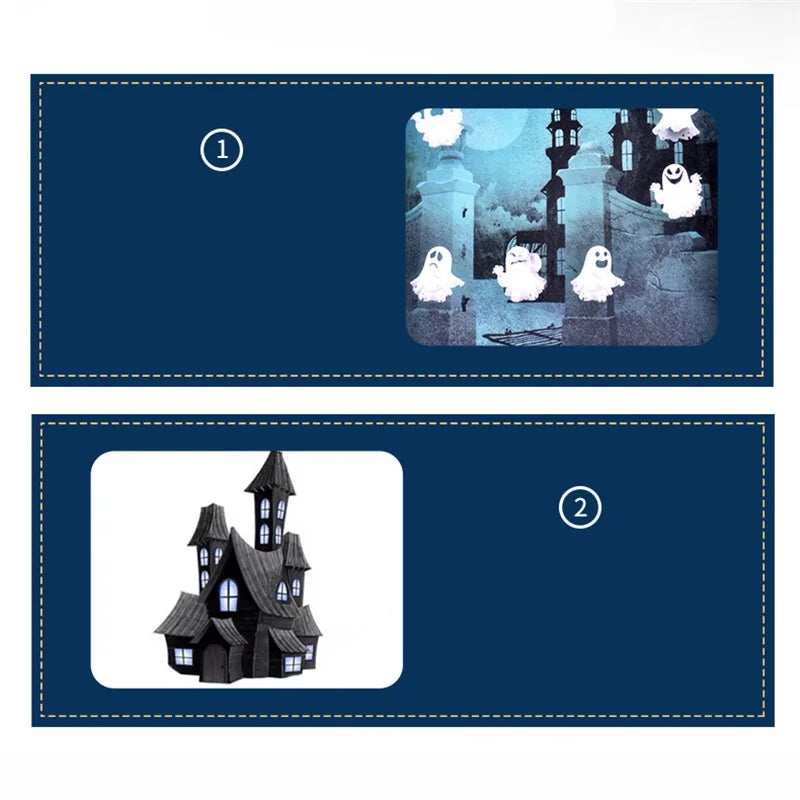 Halloween Party Games Halloween Ghosts Seeker Educational Family Game Office And House Parties Tabletop Board Games