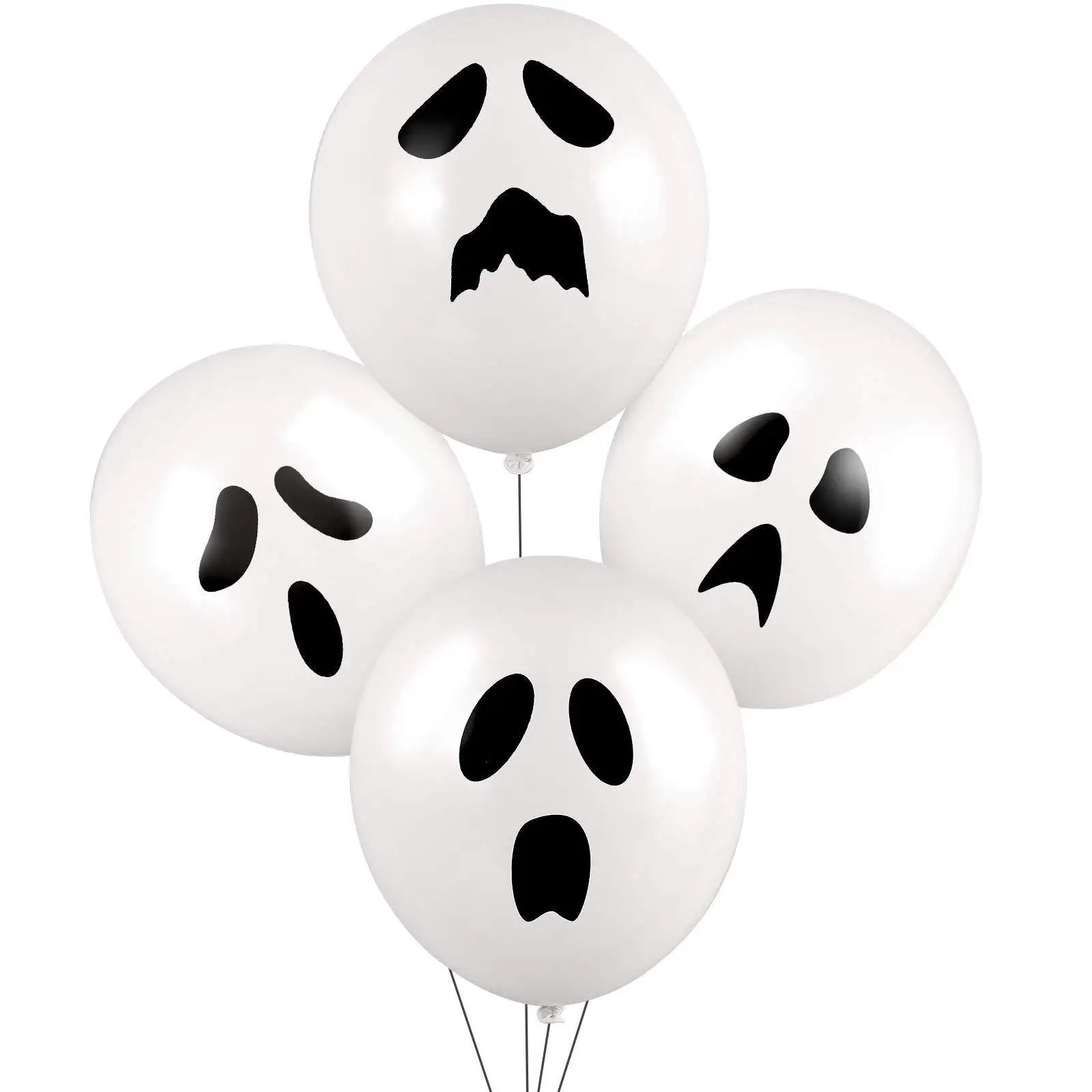 42 Balloons in A Pack Halloween White Balloon Forest Birthday Decoration Scene Arrangement Arch Balloon Set
